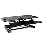 Atlantic Adjustable Standing Desk Converter in Black