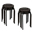 Alternate image 2 for Atlantic Daisy Stackable Stools (Set of 6)