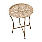 Alternate image 5 for Atlantic Daisy Tray Side Table in Tan