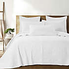 Alternate image 0 for Homthreads Emory 3-Piece Reversible Full/Queen Quilt Set in White