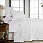 Alternate image 2 for Homthreads Emory 3-Piece Reversible Queen Bedspread Set in White