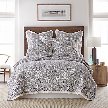 Levtex Home Sanira 2-Piece Reversible Twin/Twin XL Quilt Set in Taupe. View a larger version of this product image.
