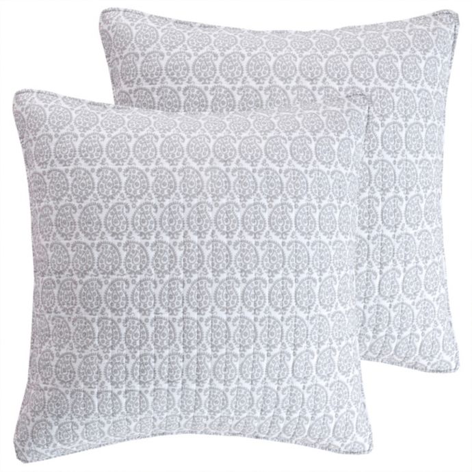 Levtex Home Darcy European Pillow Shams (Set of 2) Bed Bath and