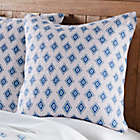 Alternate image 1 for Levtex Home Aquatine European Pillow Sham in Blue