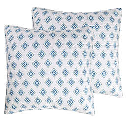 Levtex Home Aquatine European Pillow Sham in Blue