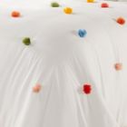 Alternate image 4 for Rainbow Pom Pom 3-Piece Comforter Set