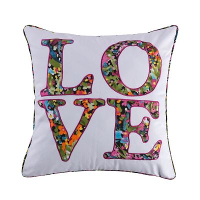 Levtex Home Basel Love Square Throw Pillow