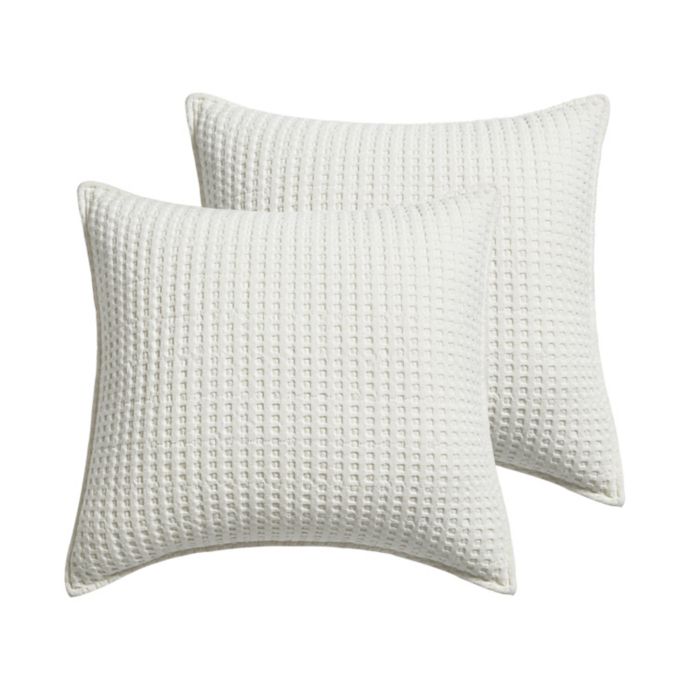 Levtex Home Mills Waffle European Pillow Sham (Set of 2) Bed Bath and