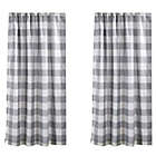 Alternate image 1 for Levtex Home Camden 2-Pack 84-Inch Rod Pocket Window Curtain Panels in Grey