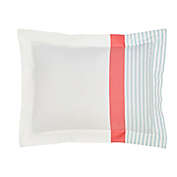 Stripe Standard Pillow Sham in Aqua