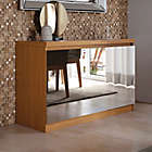 Alternate image 1 for Manhattan Comfort Viennese 2.0 Buffet Stand with Mirrors in Maple Cream