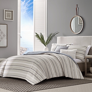 Nautica&reg; Woodbine 5-Piece Reversible King Comforter Set in Tan. View a larger version of this product image.