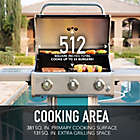 Alternate image 12 for Kenmore&reg; 3-Burner Patio Propane Gas Grill in Teal