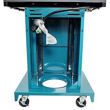 Kenmore&reg; 3-Burner Patio Propane Gas Grill in Teal. View a larger version of this product image.