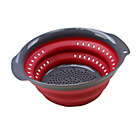 Alternate image 0 for Squish&reg; 4 qt. Collapsible Colander in Berry/Gray