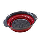Alternate image 3 for Squish&reg; 4 qt. Collapsible Colander in Berry/Gray