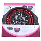 Alternate image 4 for Squish&reg; 4 qt. Collapsible Colander in Berry/Gray