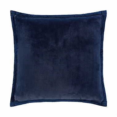 UGG&reg; Coco Luxe Square Throw Pillows in Navy (Set of 2). View a larger version of this product image.
