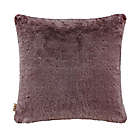 Alternate image 0 for UGG&reg; Dawson Faux Fur Square Throw Pillow in Cabernet