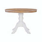 Alternate image 10 for Finch Pedestal Table in Natural/White