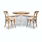 Alternate image 12 for Finch Pedestal Table in Natural/White