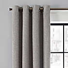 Alternate image 2 for Brookstone&reg; Saville 63-Inch Grommet 100% Blackout Window Curtain Panel in Grey (Single)