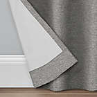 Alternate image 4 for Brookstone&reg; Saville 63-Inch Grommet 100% Blackout Window Curtain Panel in Grey (Single)
