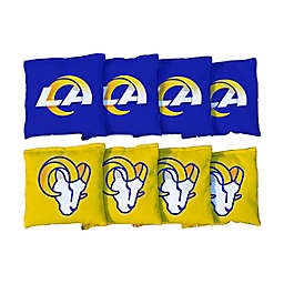 NFL Los Angeles Rams 16 oz. Duck Cloth Cornhole Bean Bags (Set of 8)