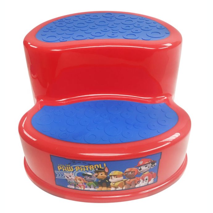 Nickelodeon Paw Patrol 2 Tier Step Stool In Red Blue Buybuy Baby
