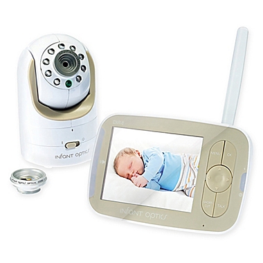 Infant Optics DXR-8 3.5-Inch Video Baby Monitor in White/Beige. View a larger version of this product image.