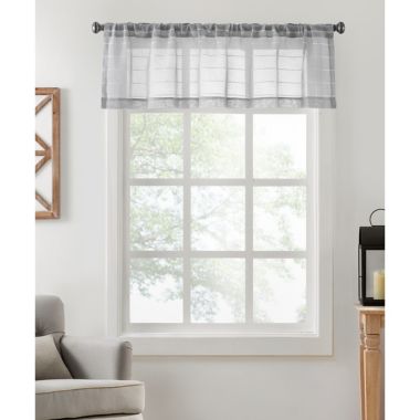Colordrift Inez Stripe Window Valance. View a larger version of this product image.