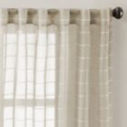 Alternate image 1 for Colordrift Inez Stripe Window Valance in Natural
