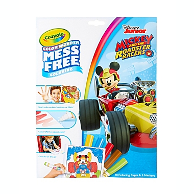 Crayola&reg; Color Wonder Mickey Mouse Roadster Racers Coloring Pad. View a larger version of this product image.