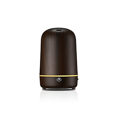 Serene House&reg; Light House Dark Wood Ultrasonic Diffuser. View a larger version of this product image.