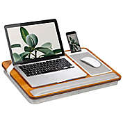Rossie Home Premium Acacia Lap Desk in Golden Saddle