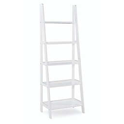 Shane Ladder Bookcase in White