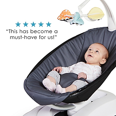 4moms&reg; rockaRoo&reg; Classic Infant Seat in Grey. View a larger version of this product image.