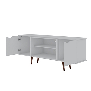 Manhattan Comfort&copy; Hampton 62.99-Inch TV Stand in White. View a larger version of this product image.