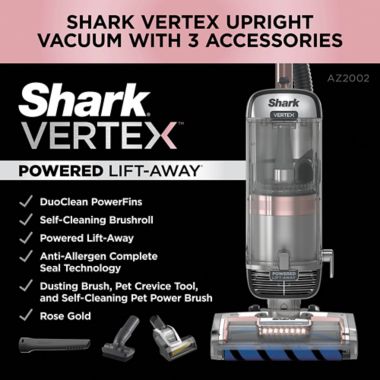 Shark&reg; Vertex DuoClean&reg; PowerFins Upright Vacuum Powered Lift-away&reg; & Self-Cleaning Brushroll. View a larger version of this product image.