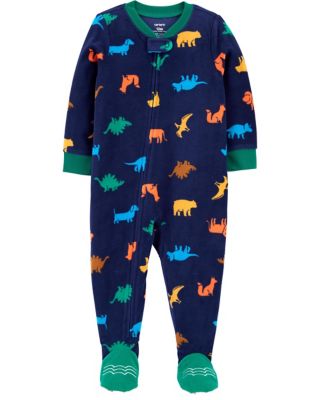 carters fleece footie pajamas