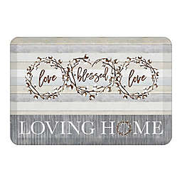 Laural Home® 20" x 30" Loving Home Kitchen Mat