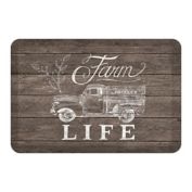 Laural Home&reg; 20" x 30" Farm Life Kitchen Mat