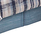 Alternate image 3 for Harper Plaid 8-Piece Reversible Queen Comforter Set in Blue