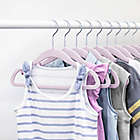 Alternate image 3 for Closet Complete&reg; 10-Pack Flocked Children&#39;s Hangers in Lavender