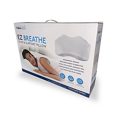 Therapedic&reg; CPAP Contoured Memory Foam Bed Pillow. View a larger version of this product image.