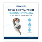 Alternate image 6 for Therapedic&reg; Pregnancy Pillow in Grey