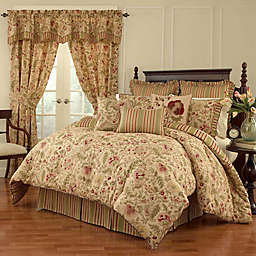 Waverly&reg; Imperial Dress Reversible King Comforter Set in Antique