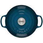 Alternate image 3 for Le Creuset&reg; Signature 3.5 qt. Covered Sauteuse in Deep Teal
