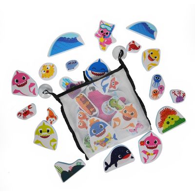 Pinkfong Baby Shark 30-Piece Bath Sticker Pack