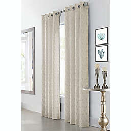 Commonwealth Home Fashions Arcadia 84-Inch Grommet Window Curtain Panel in Off White (Single)